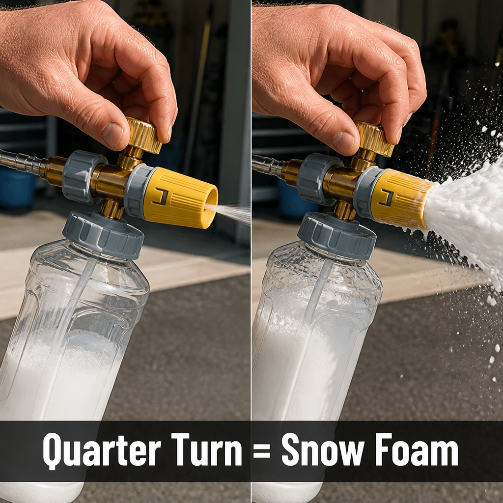 VeloFoam™ — Unleash Thick, Clinging Foam for a Show-Stopping Shine Every Time