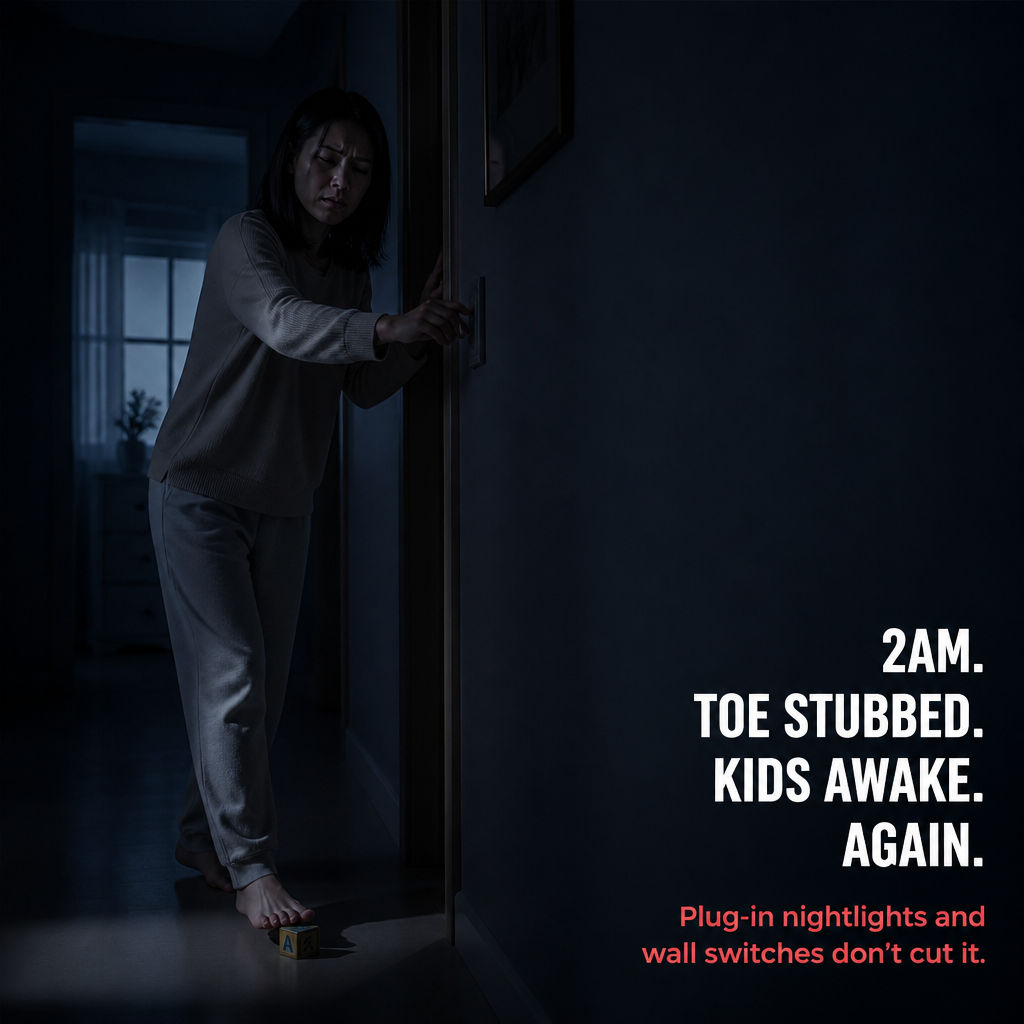RadianceBeam™ — Glide Through Darkness with Gentle, Hands-Free Light That Never Fails