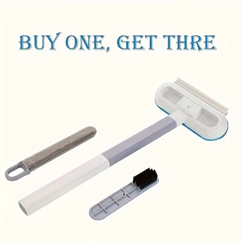 Detachable Screen Window Cleaning Brush – Versatile Multi-Purpose Tool
