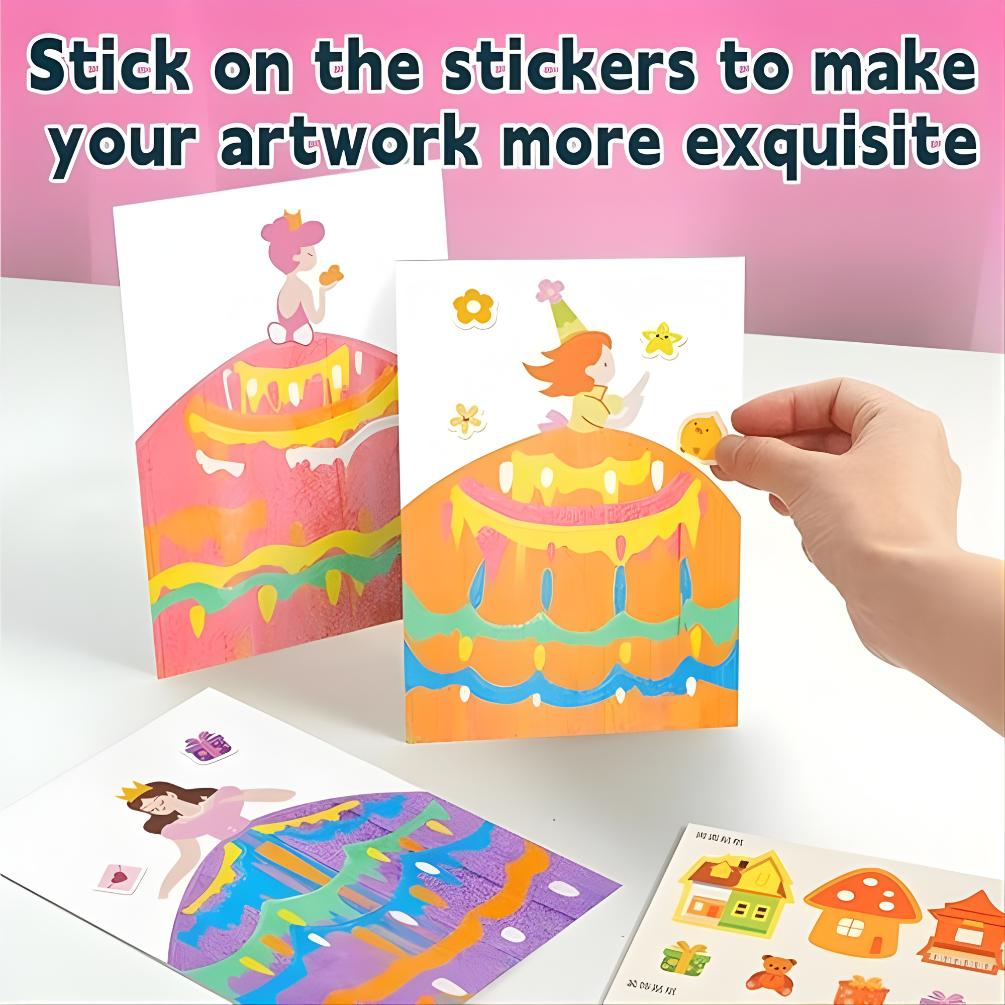 VividSwirl™ Scratch Art Kit — Ignite Your Child’s Pride with Mess-Free Rainbow Magic