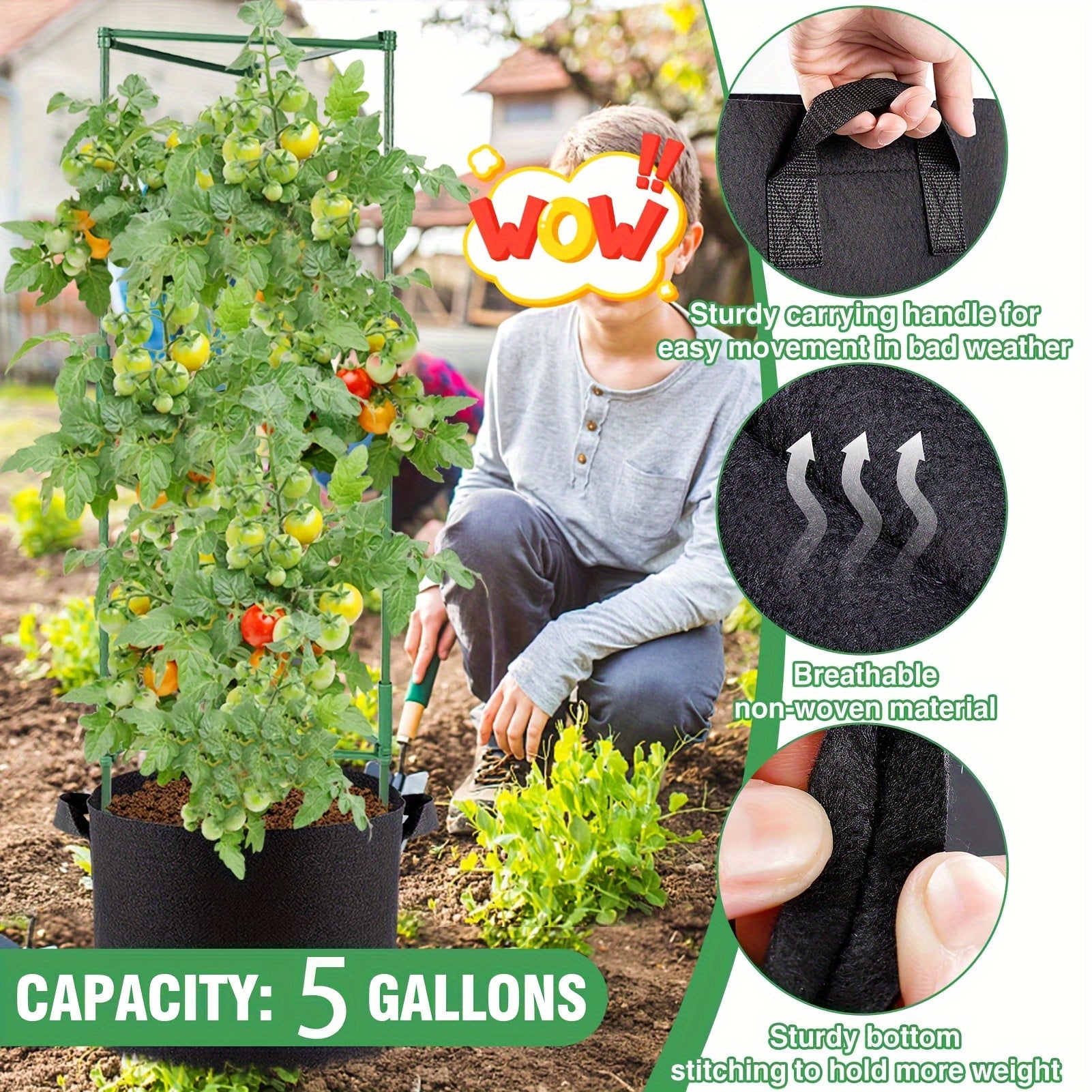 GardenGrow Pro – Elevated Support for Thriving Plants