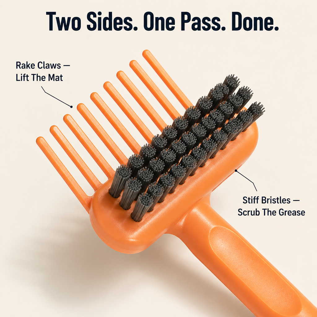 BrushVibe™ — Detangle Knots and Scrub Away Grime from Every Brush