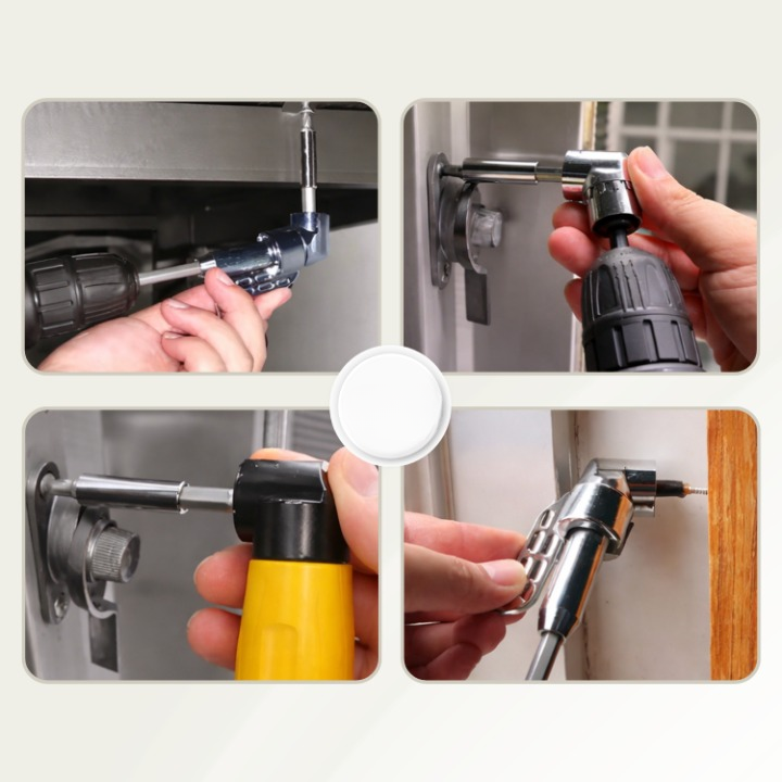 Angle Drill Attachment | Perfect for Tight Spots | Magnetic Bit Holder | AngleCraft