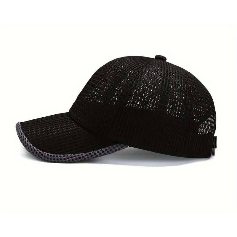 Outdoor Sun Protection Baseball Caps with Breathable Mesh Design