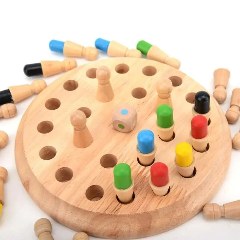 Wooden Memory Challenge — Mental Workout to Boost Memory and Coordination
