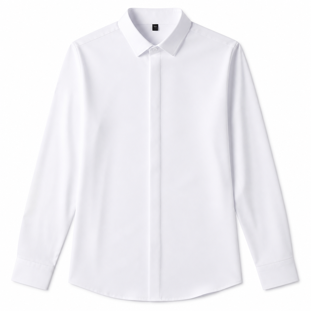 Vantori™ – Wrinkle-Resistant Slim-Fit 4-Way Stretch Dress Shirt
