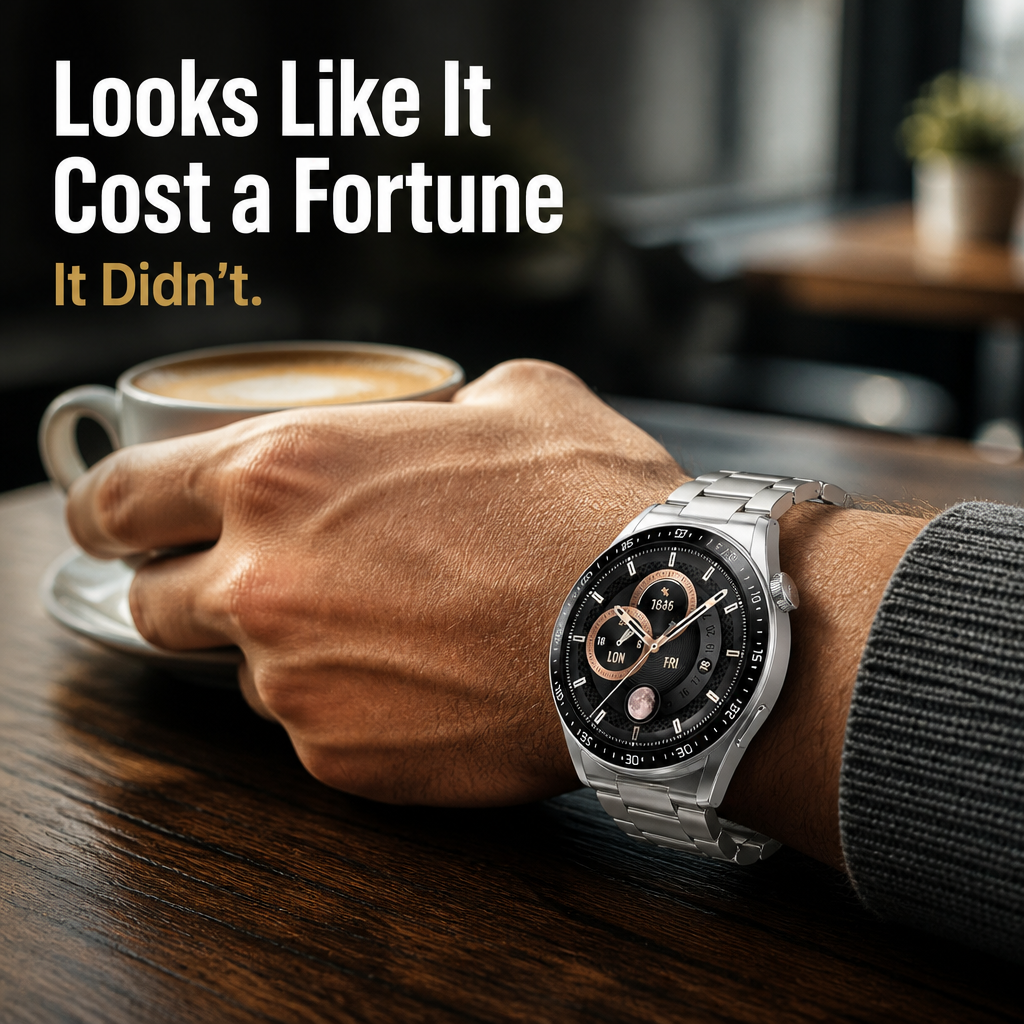 Aurelo™ — Wear a Premium-Look Smartwatch Without the Premium Price | 49% OFF