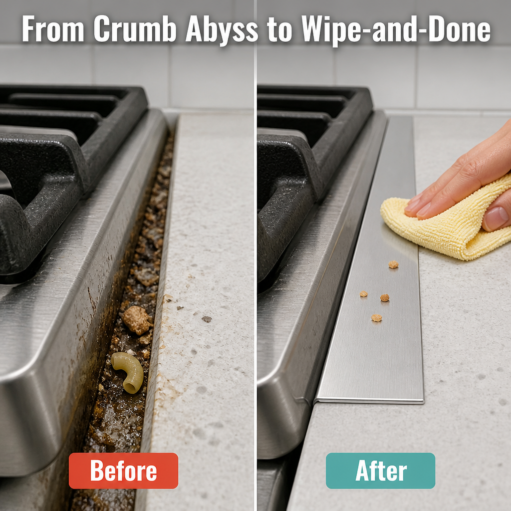 EdgeGuard Pro™ — Seal the Stove Gap and Stop Chasing Crumbs Forever | 2-Pack