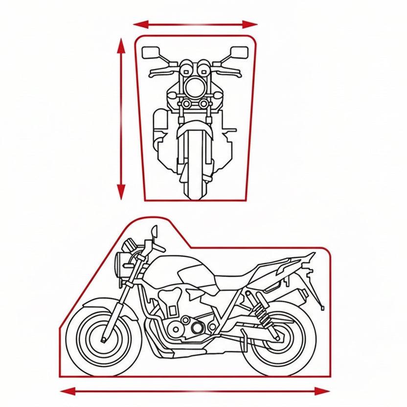 GuardianShield - Versatile Scooter & Bicycle Cover with Lock Feature