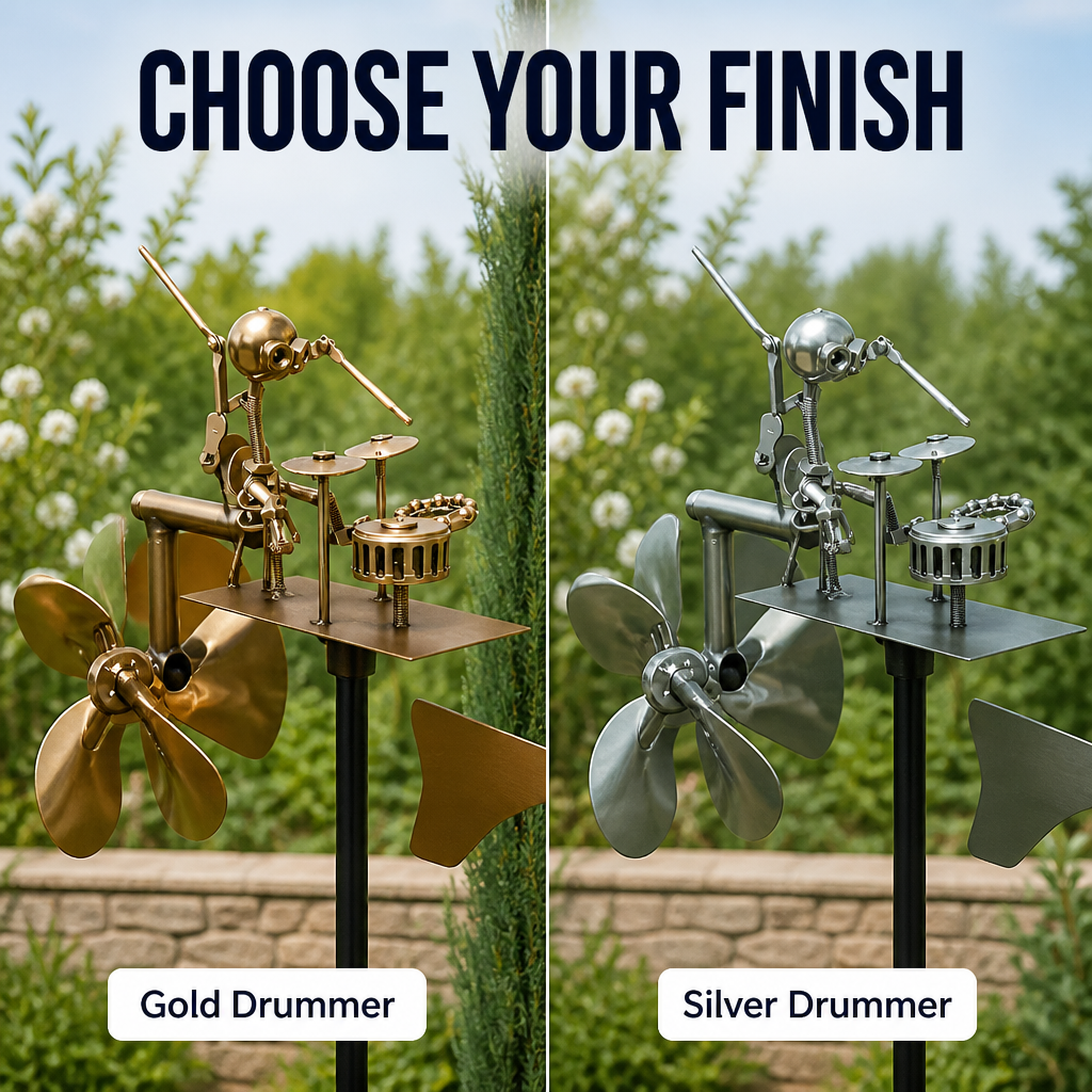 PulseDrum™ — Transform Your Yard into a Captivating Breeze-Powered Rock Show