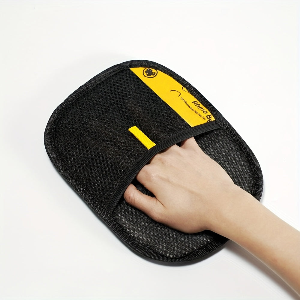 PawEase - Extra Large Pet Grooming Gloves for Effortless Fur Removal