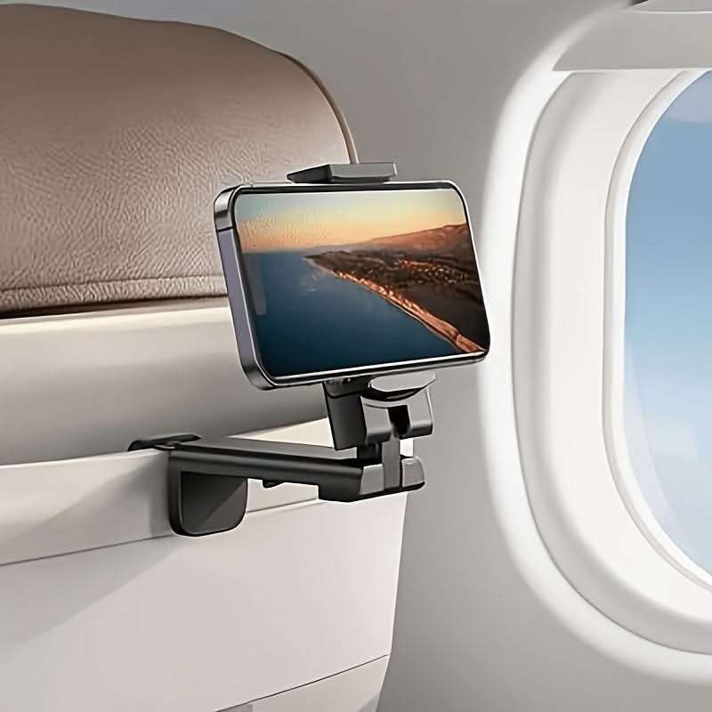 360° Travel Phone Holder for Comfort on Airplanes