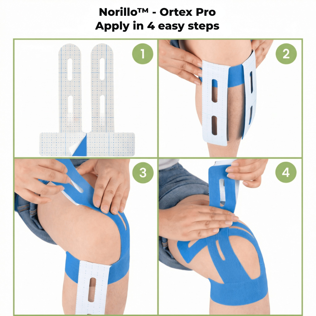 StrideGuard™ Knee Wrap — Feel unstoppable with instant, all-day knee relief and rock-solid stability