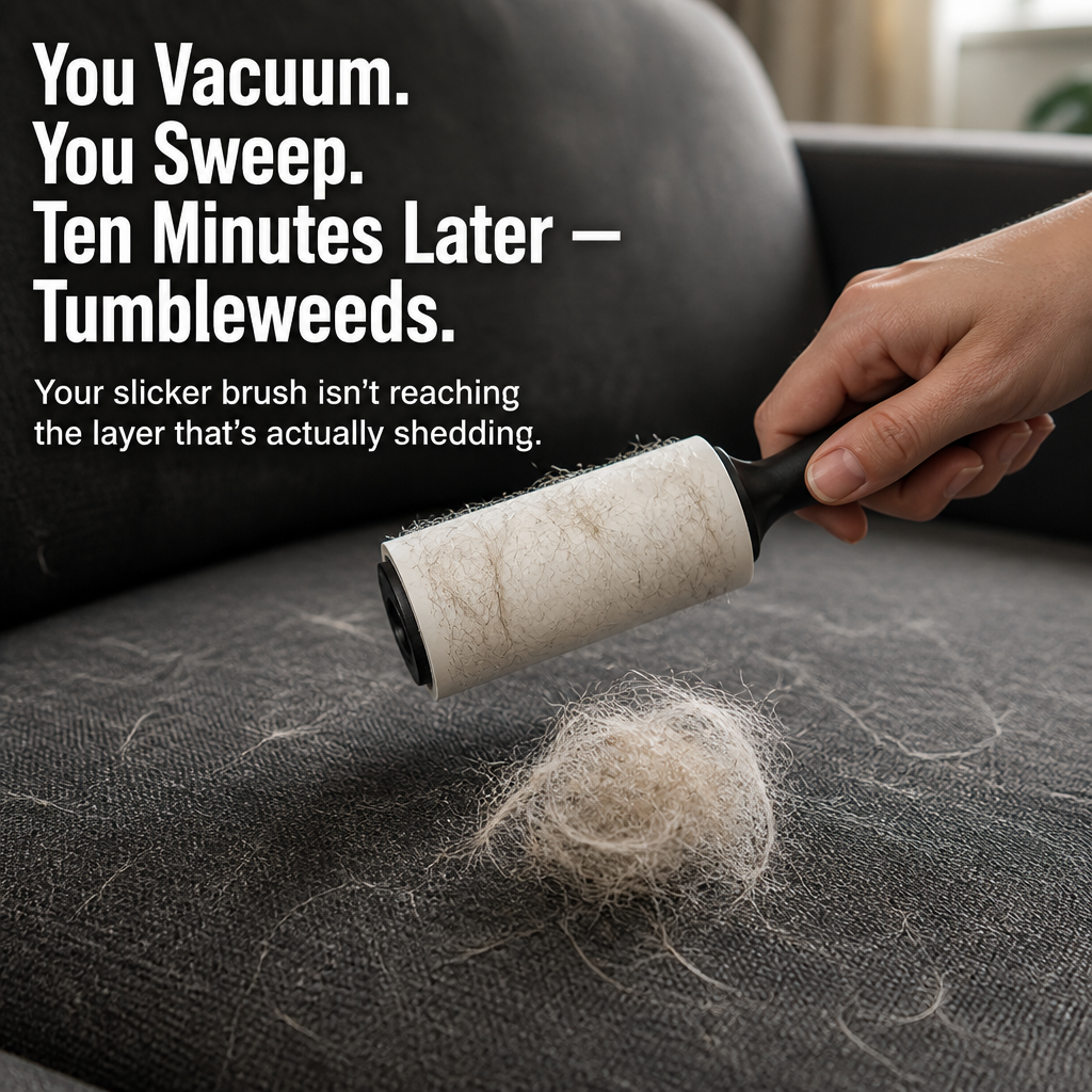 FurEase™ — Remove A Small Dog's Amount Of Undercoat Without The Yelp