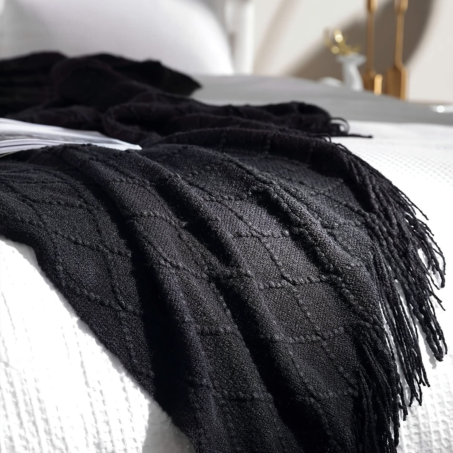 Bohemian Style Decorative Throw Blanket