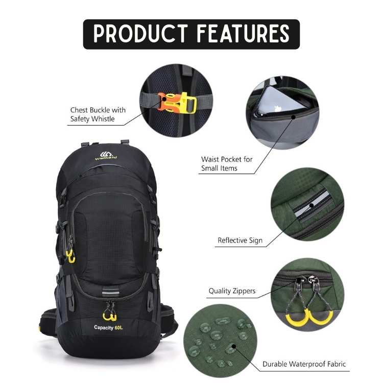 60L All-Weather Expedition Backpack