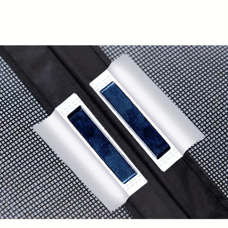InsectShield – Hands-Free Magnetic Mesh Door Screen for Easy Entry