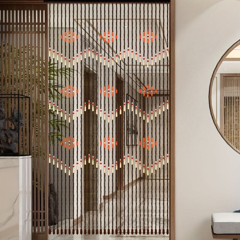 Bamboo Curtain for Cabinet and Aisle Decor – Hanging Design