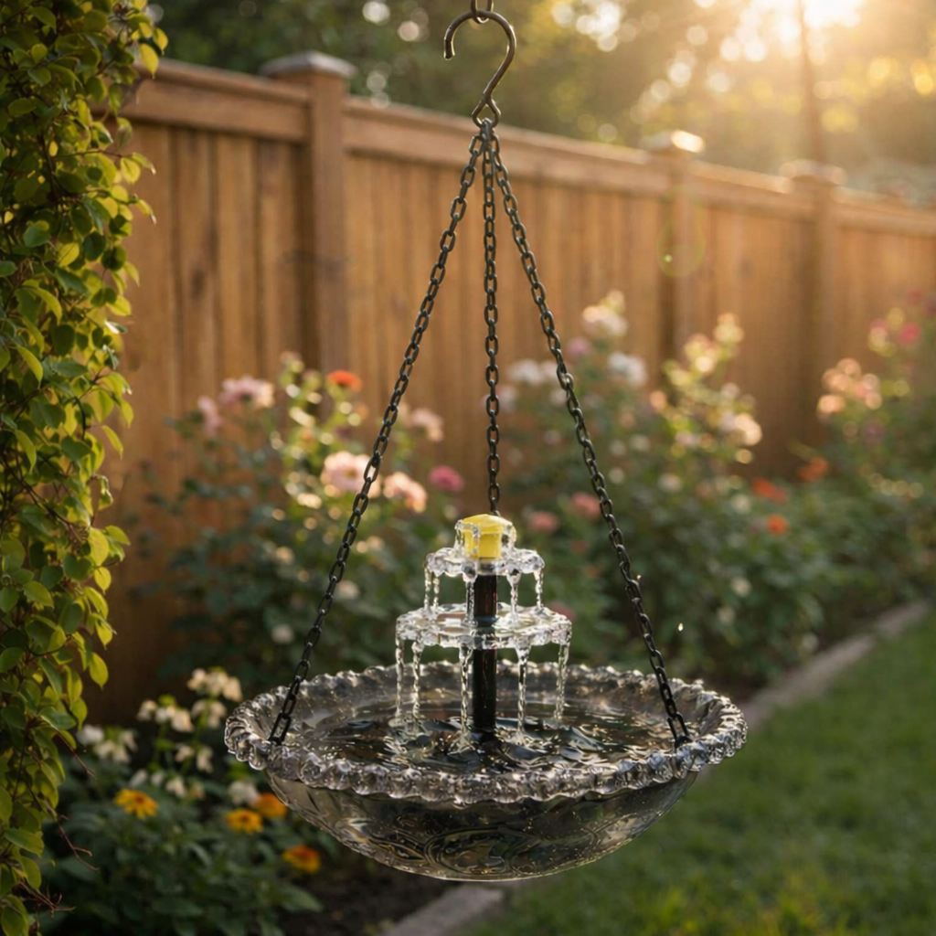 AuroraFlow™ — Transform Your Garden into a Sunlit Haven of Serenity and Birdsong