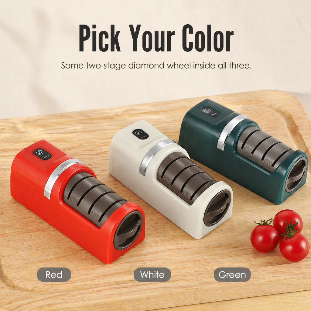 BladeCraft™ — Restore Dull Knives to Razor Sharpness in 30 Seconds
