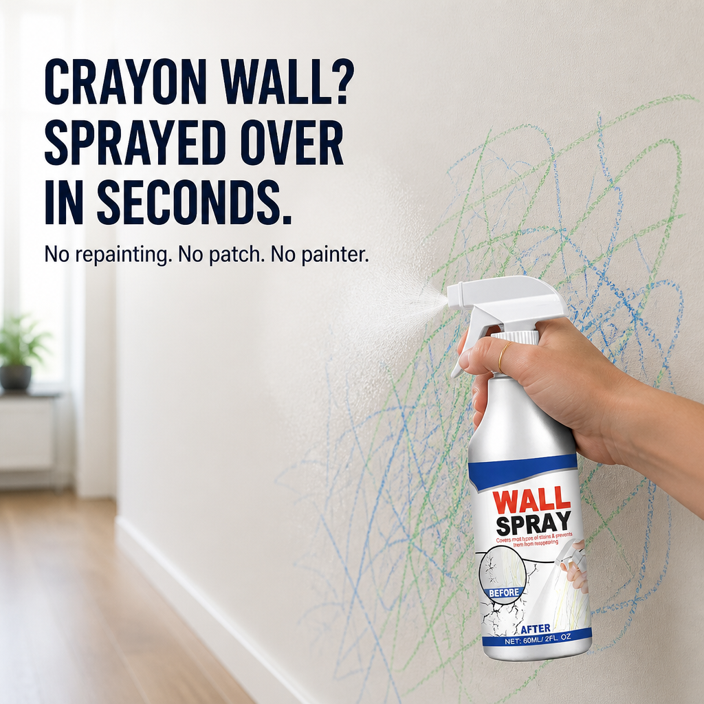 VeroCraft™ — Conceal Cracks, Scuffs & Marks Without Repainting the Wall