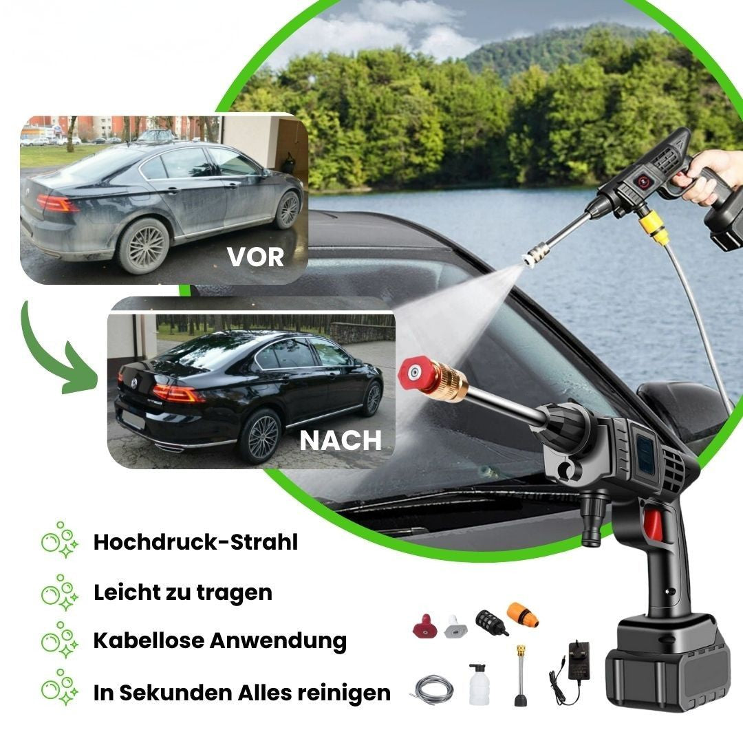 Cordless Pressure Washer | Portable Cleaning Solution