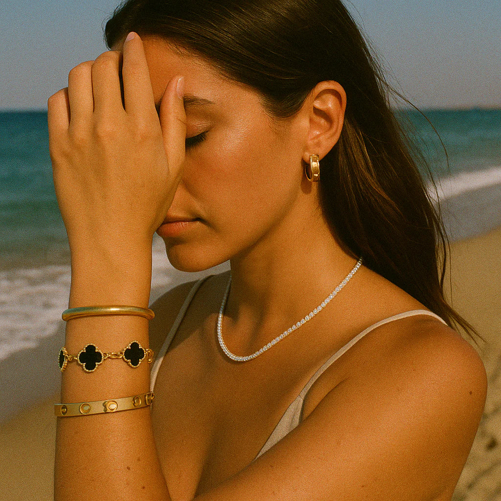 Elegant Dual-Tone Bracelet for Women | Timeless Style