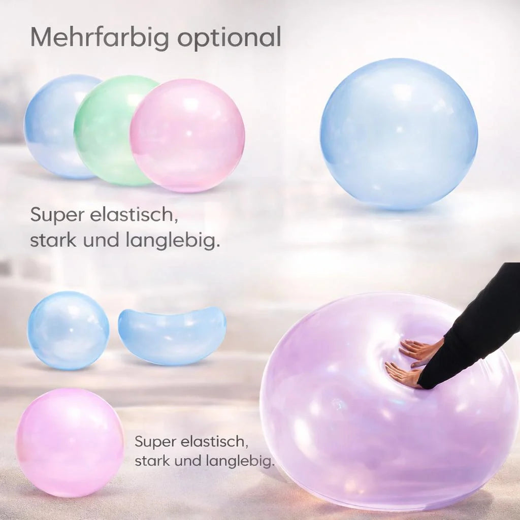 Gigantic Inflatable Play Ball | Vibrant Rubber Ball for Kids