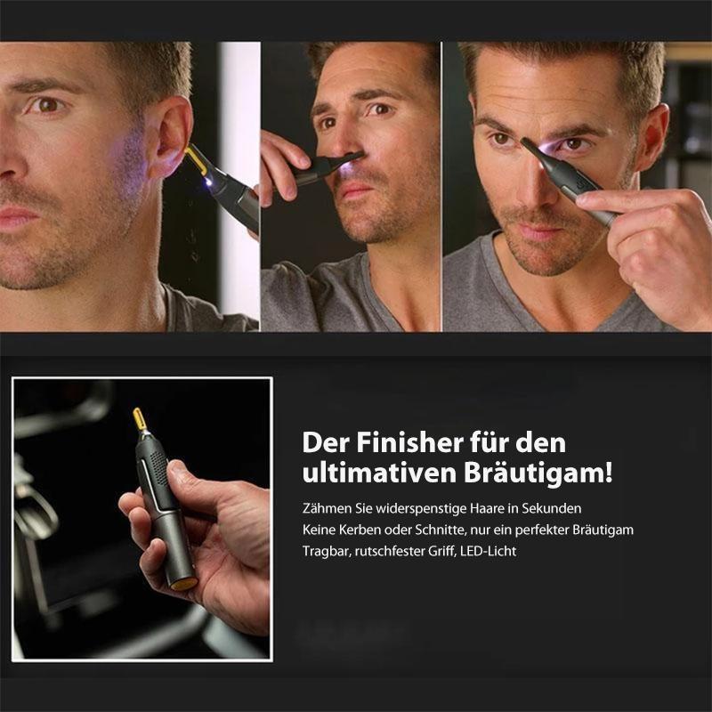 Precision Eyebrow and Nose Hair Trimmer - Effortless Grooming