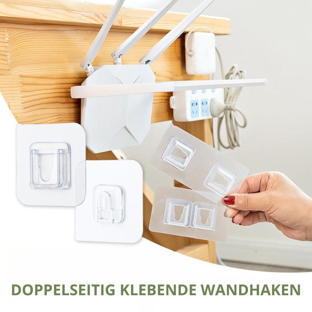 Versatile Adhesive Hooks for Walls and Ceilings | No-Drill Solution