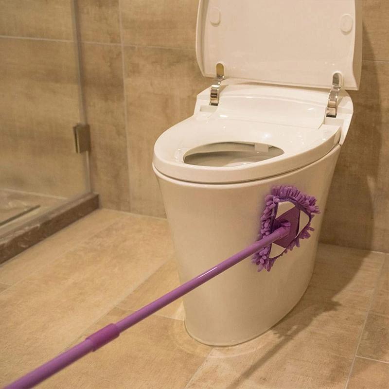 Triangular Mop with 180° Rotating Head for Easy Cleaning