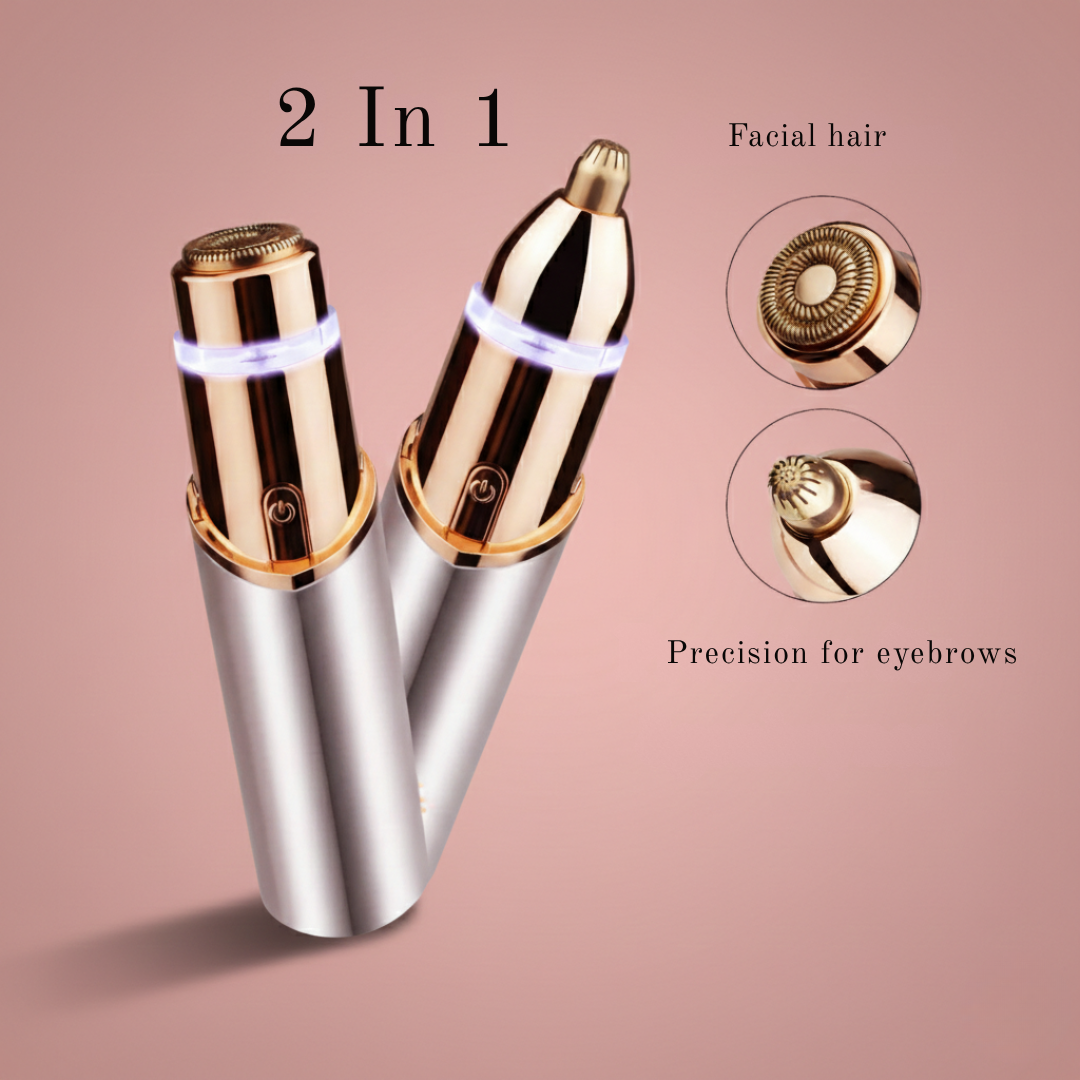 SleekSilk™ Precision Trimmer — Unleash Instant Confidence with Flawless Brows and Baby-Soft Skin