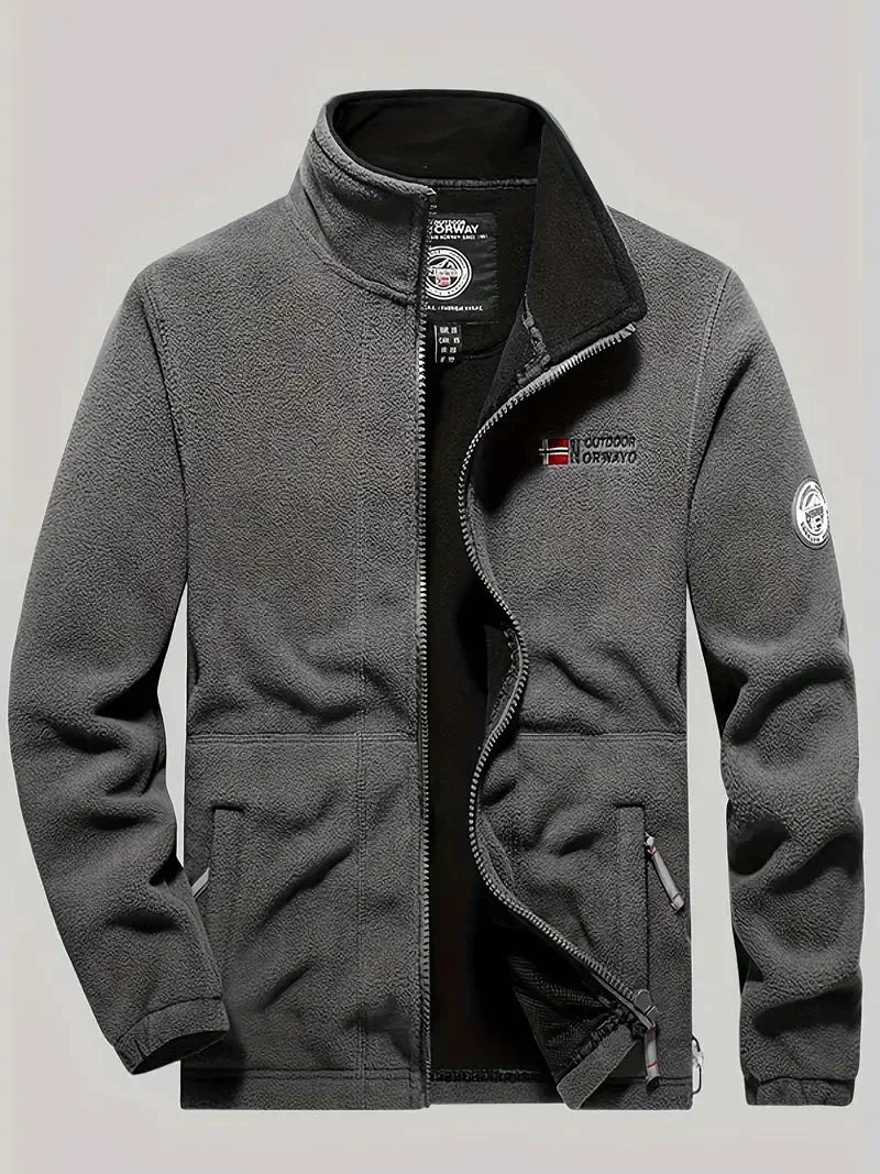 Alpine Comfort Fleece Jacket – Lightweight Warmth for Every Explorer