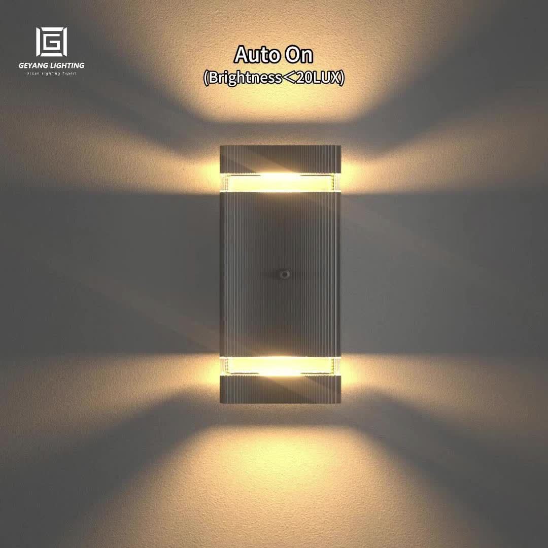 Outdoor Wall Light with Motion Sensor Technology
