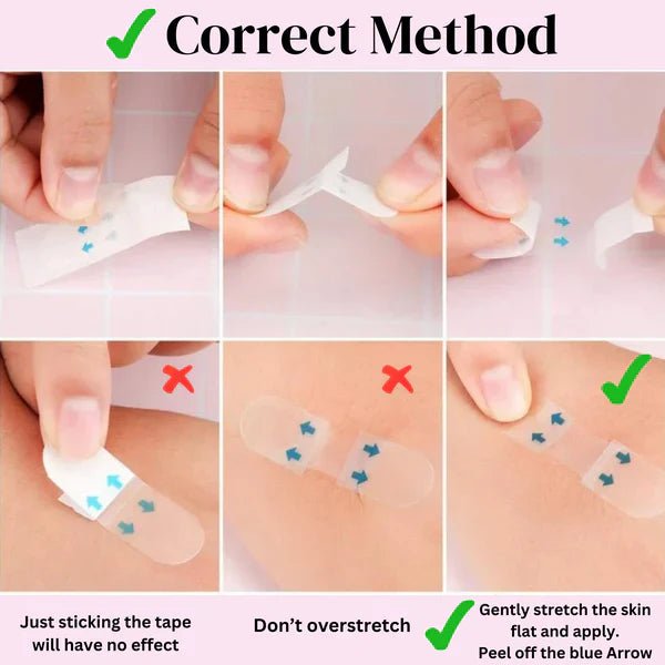 Invisible Facial Tape™ — Instantly Lift and Smooth Your Skin for a Radiant, Youthful Glow