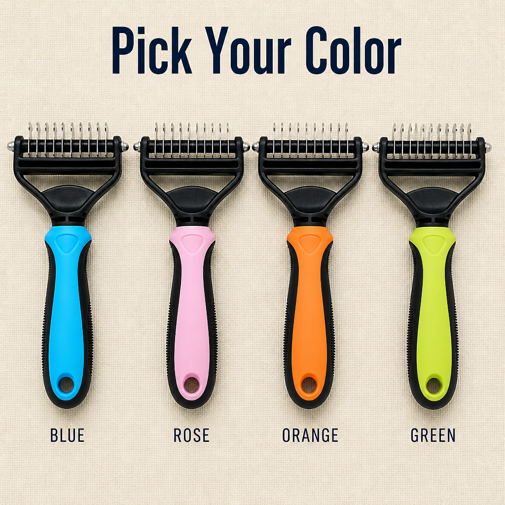 FurEase™ — Remove A Small Dog's Amount Of Undercoat Without The Yelp