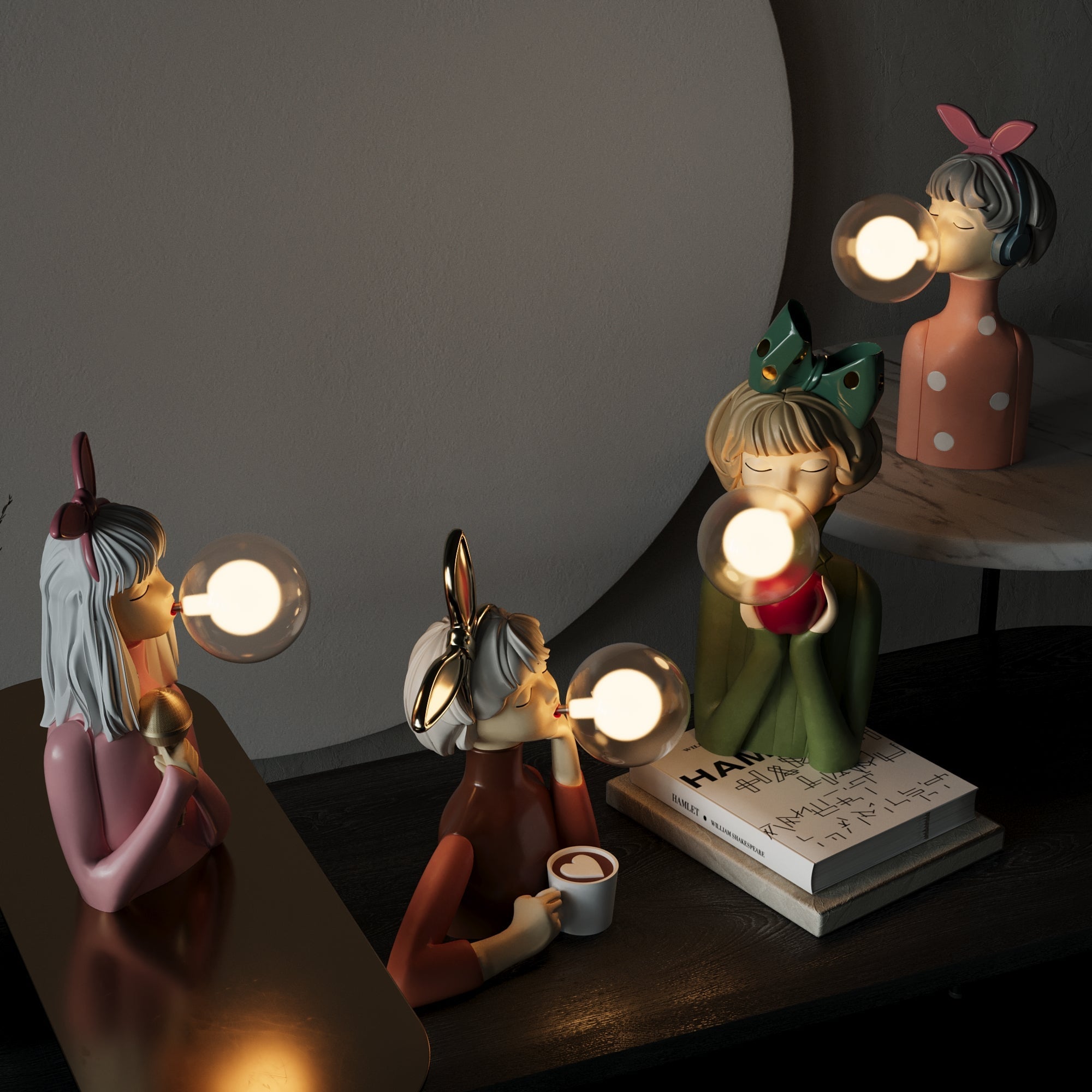 DecoGlam | Artisan Sisters Desk Lamp