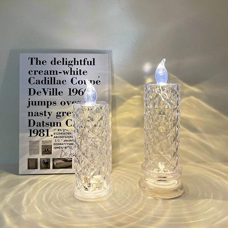 CrystalAura™ — Ignite Your Nights with Effortless, Romantic Glow