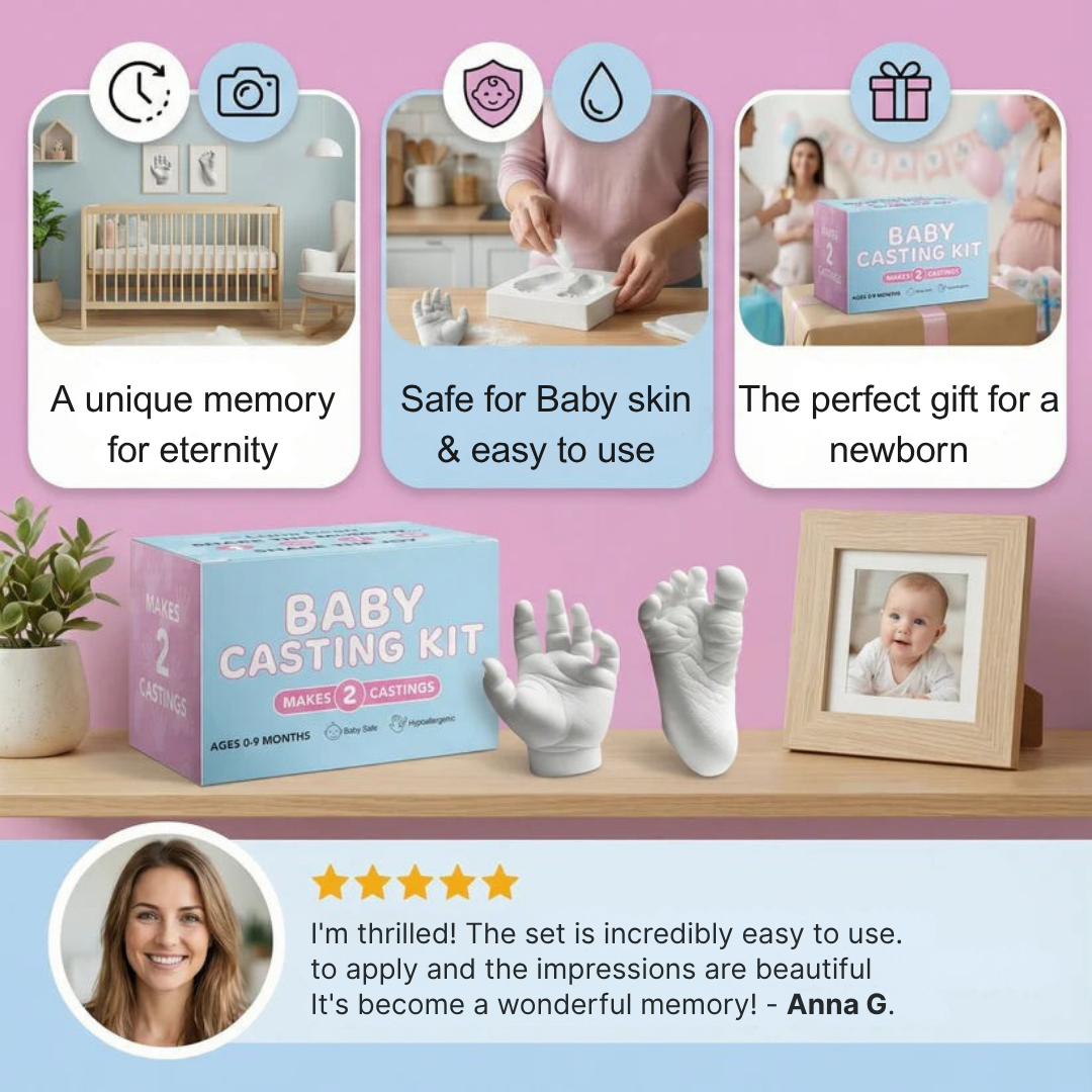 EverNest™ Baby Memory Set — Capture Every Tiny Detail and Treasure a Lifetime of Love