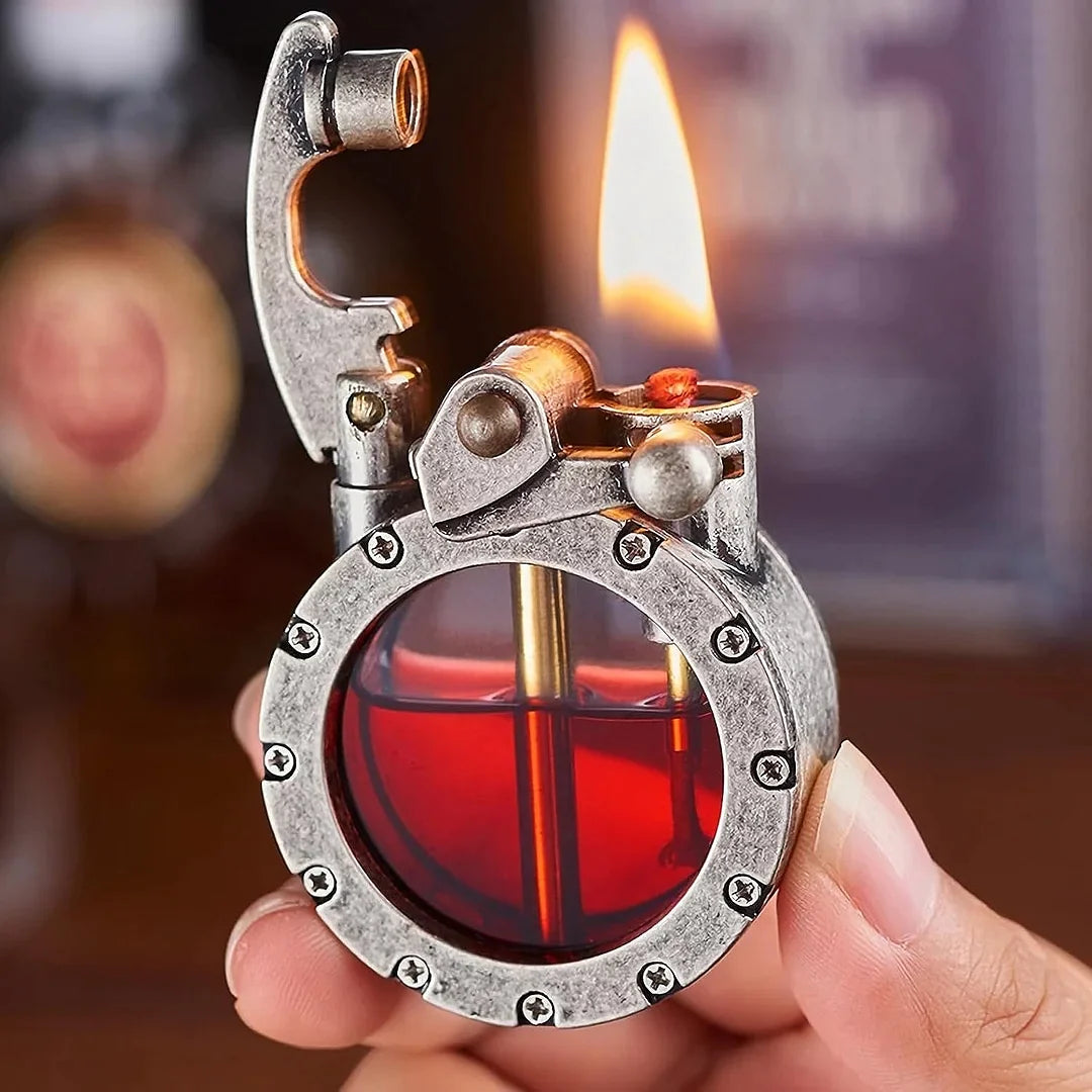 EmberCraft™ Vintage Kerosene Lighter — Ignite Timeless Style and Unshakable Confidence Every Day