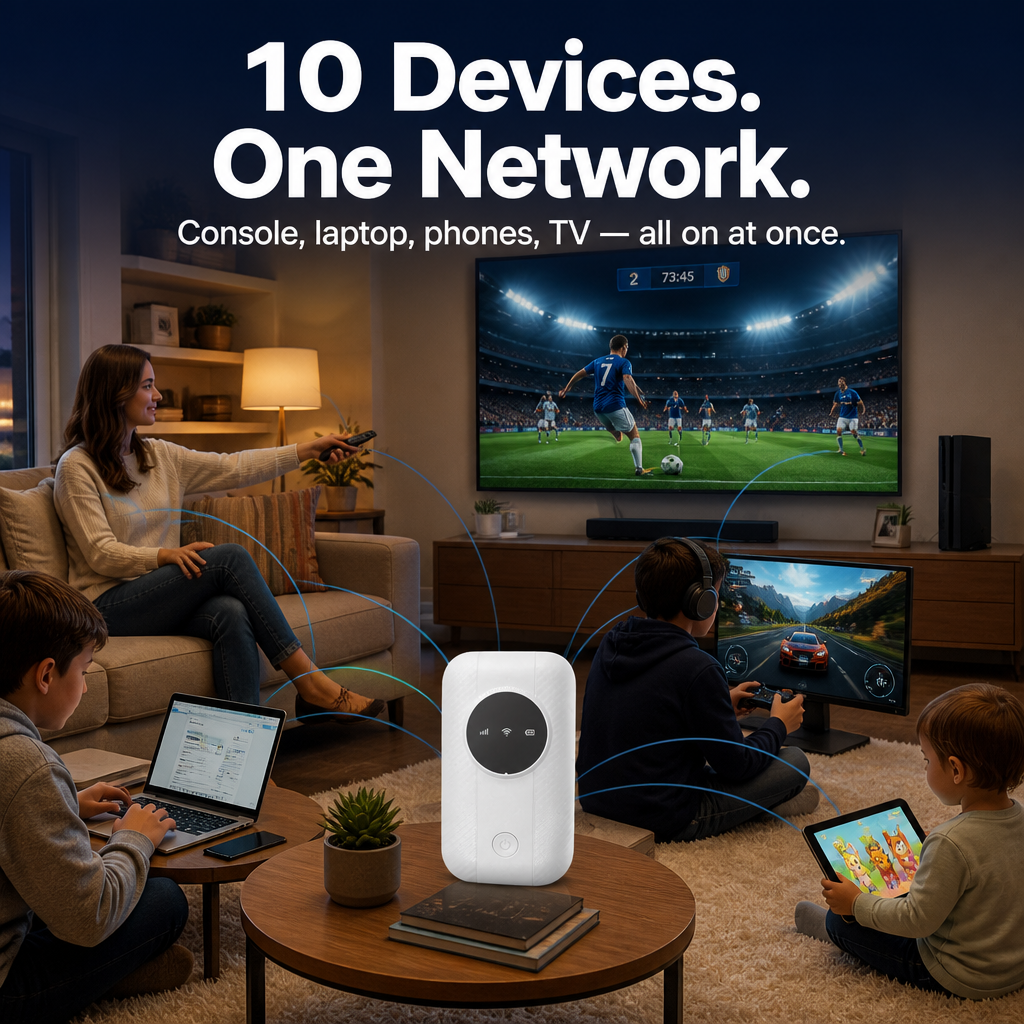 NomadNet™ — Control Your Own 300Mbps WiFi in Hotels, Cafés & Airports