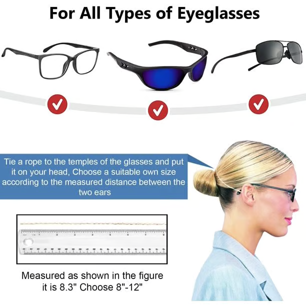 SecureFlex™ — Lock Your Glasses Tight for All-Day Freedom and Confidence