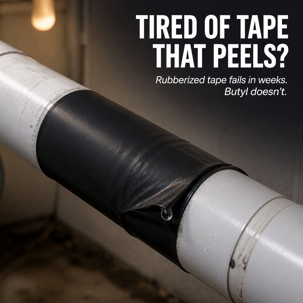 ShieldSeal™ — Secure Leaky Roofs, Gutters & Pipes With Pro-Grade Butyl