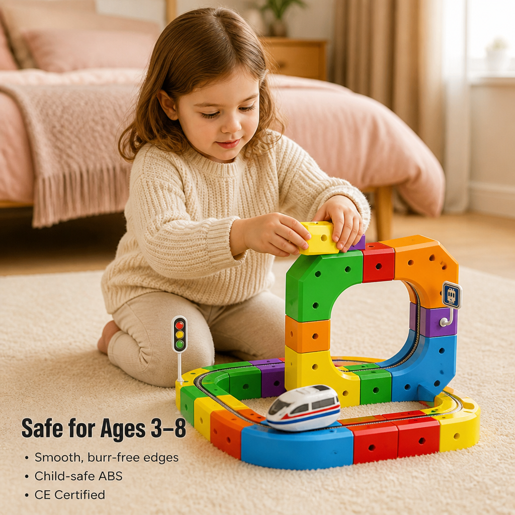 WonderRail™ — Create 3D Train Tracks That Climb, Loop & Run Upside Down
