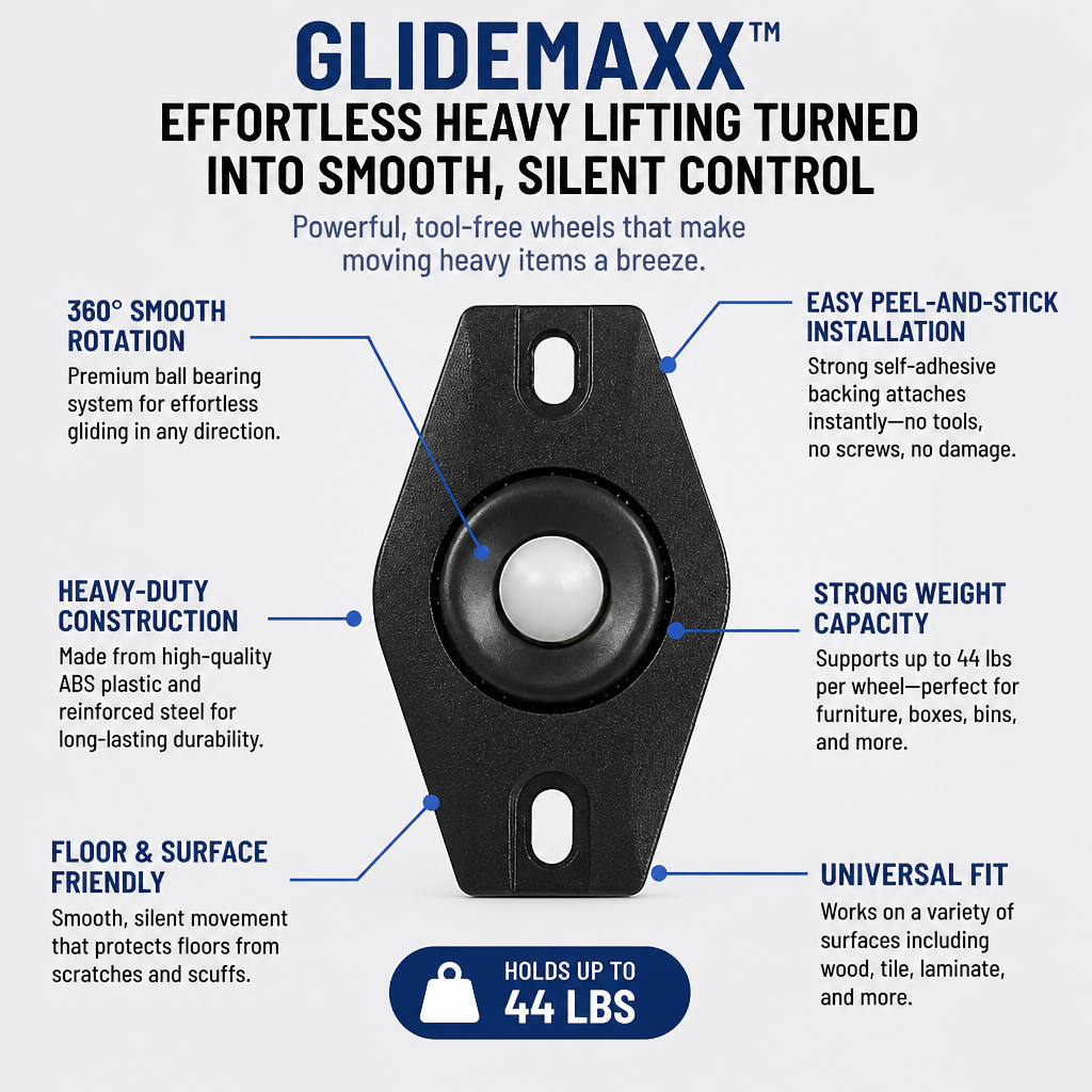 GlideMaxx™ — Effortless Heavy Lifting Turned into Smooth, Silent Control