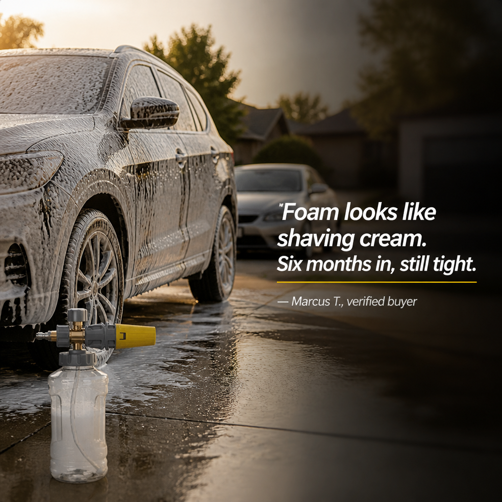 VeloFoam™ — Unleash Thick, Clinging Foam for a Show-Stopping Shine Every Time