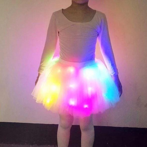 GlowFête™ LED Tutu Skirt — Ignite Endless Joy and Shine Like a Star Everywhere You Go