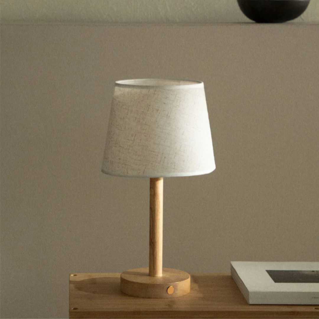 Fernlight | Wooden Wireless Table Lamp