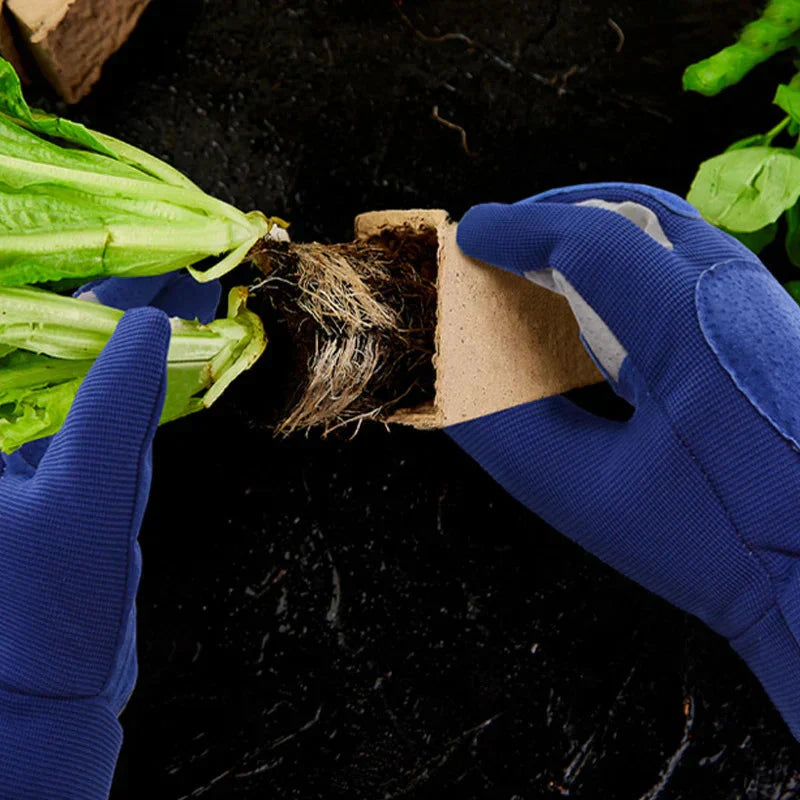 Thorn-Guard Garden Gloves | Palm & Thumb Reinforcement | Airy Fabric | GardenGrip