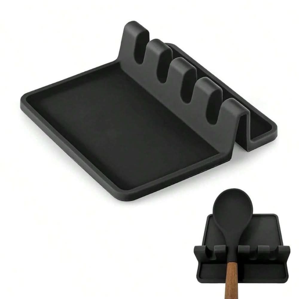 Utensil Holder Featuring Drip Tray